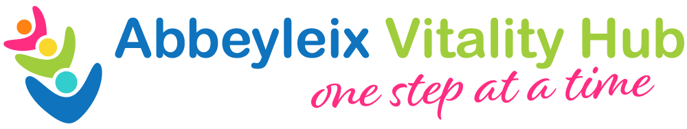 Abbeyleix Vitality Hub Logo with Tagline