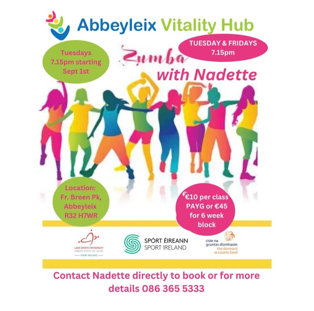 Zumba with Nadette - Tuesdays & Fridays