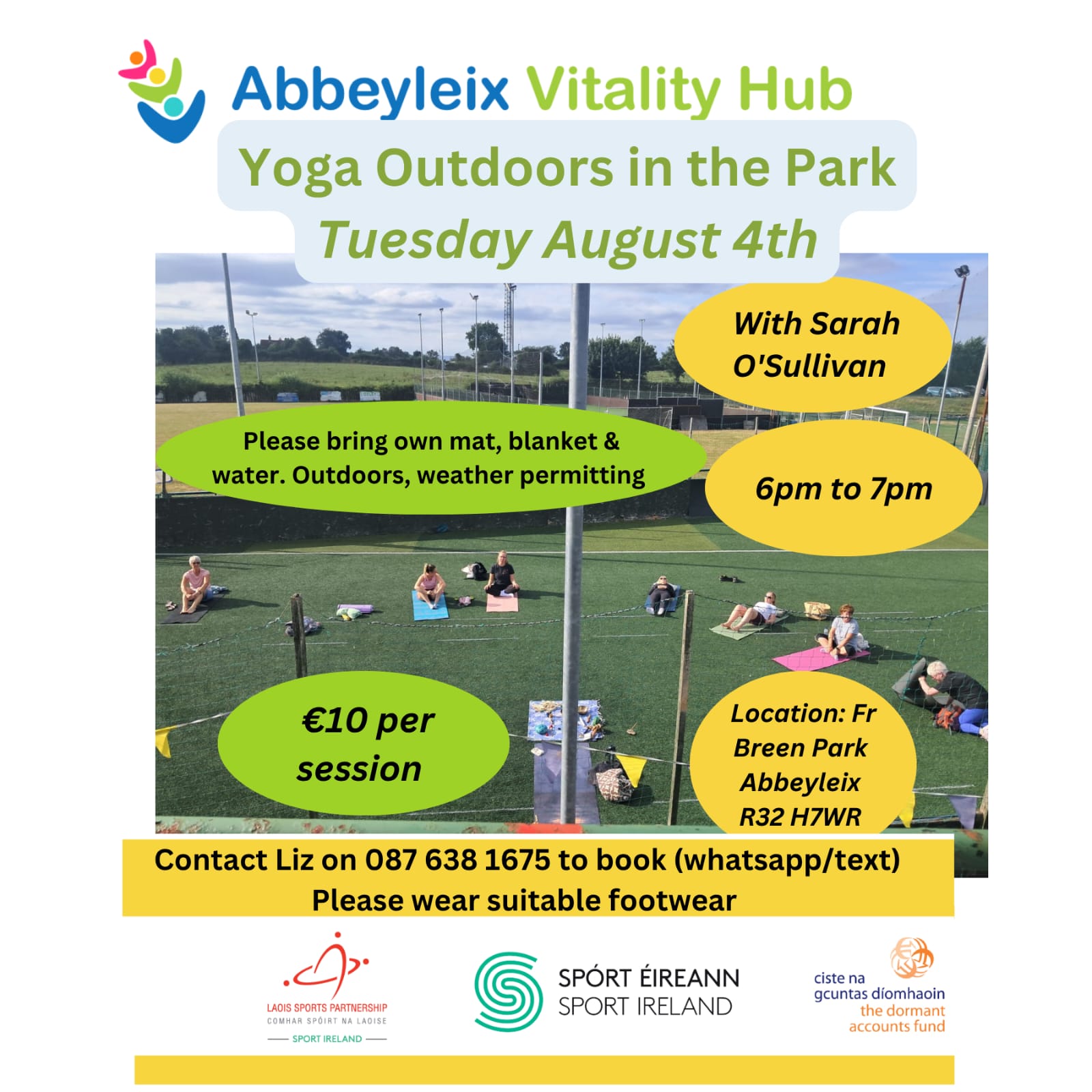 Yoga in the Park - Outdoors