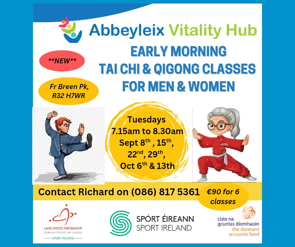 Tai Chi & Qigong Classes for Men - Early morning