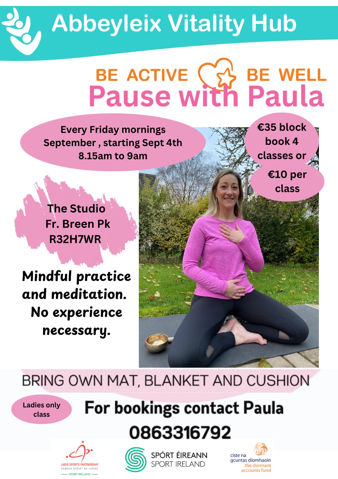 Pause with Paula in the morning