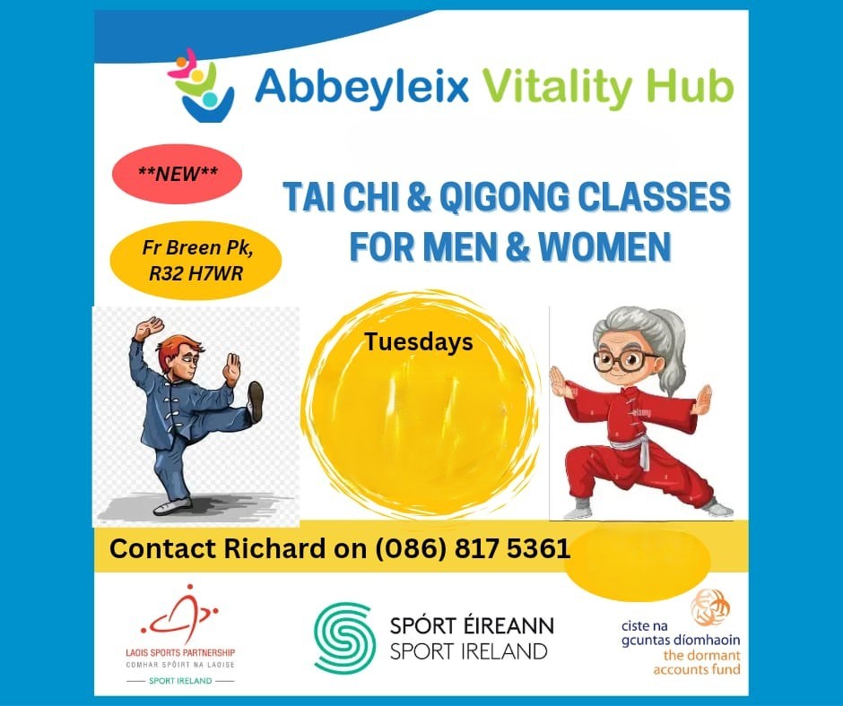 Tai Chi & Qigong Classes for Men & Women- Evenings